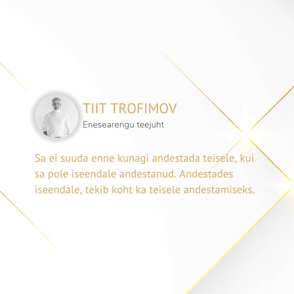 Tiit Trofimov - Andestamine